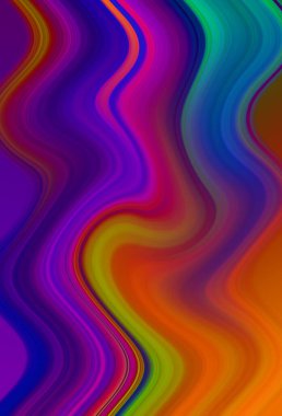 Esrarengiz neon soyut arka plan. Fantezi fraktal kavramı