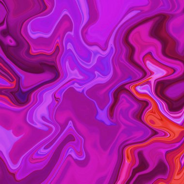 Esrarengiz renkli soyut arkaplan. Fantezi neon fraktal kavramı