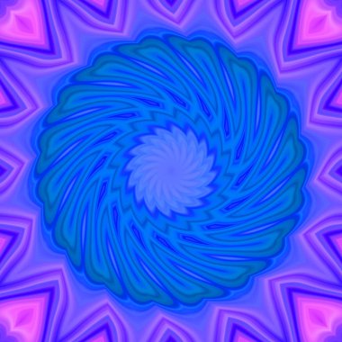 Renkli soyut arka plan. Fantezi neon fraktal kavramı