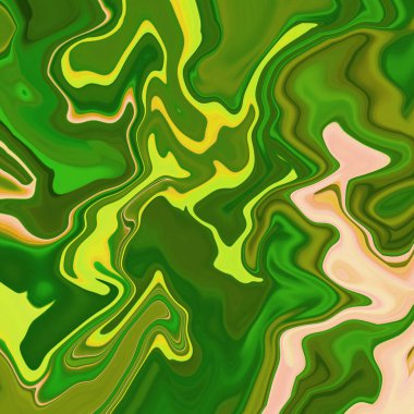 Esrarengiz neon soyut arka plan. Fantezi fraktal kavramı