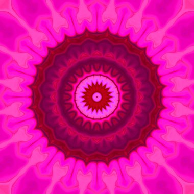 Renkli soyut arka plan. Fantezi neon fraktal kavramı