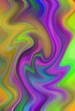 Esrarengiz neon soyut arka plan. Fantezi fraktal kavramı