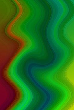 Esrarengiz renkli soyut arkaplan. Fantezi neon fraktal kavramı