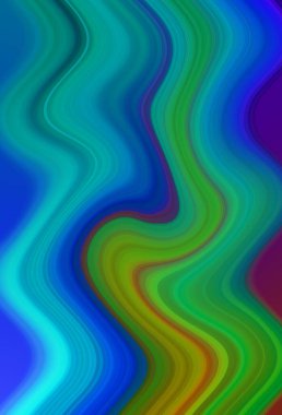 Renkli soyut arka plan. Fantezi neon fraktal kavramı