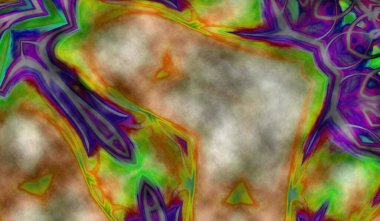 Renkli soyut arka plan. Fantezi fraktal kavramı