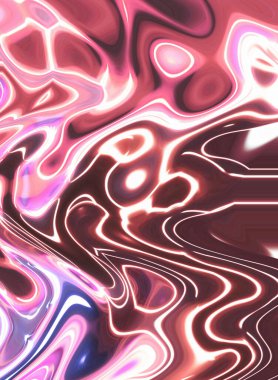 Esrarengiz neon parıldayan fantezi soyut arka plan. 