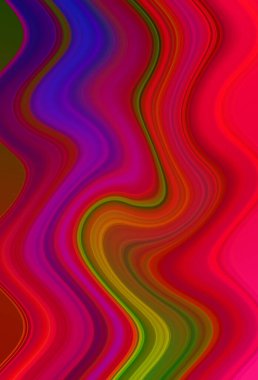 Esrarengiz neon soyut arka plan. Fantezi fraktal kavramı