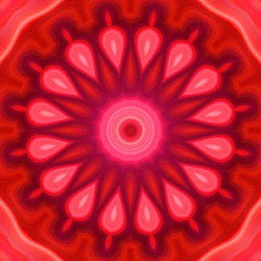 Esrarengiz renkli soyut arkaplan. Fantezi neon fraktal kavramı