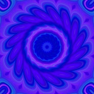 Esrarengiz neon soyut arka plan. Fantezi fraktal kavramı