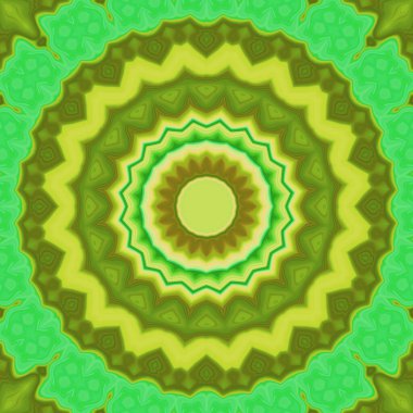 Esrarengiz neon soyut arka plan. Fantezi fraktal kavramı