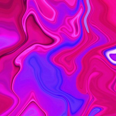 Esrarengiz neon soyut arka plan. Fantezi fraktal kavramı