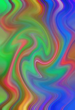 Esrarengiz neon soyut arka plan. Fantezi fraktal kavramı