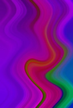 Esrarengiz renkli soyut arkaplan. Fantezi neon fraktal kavramı