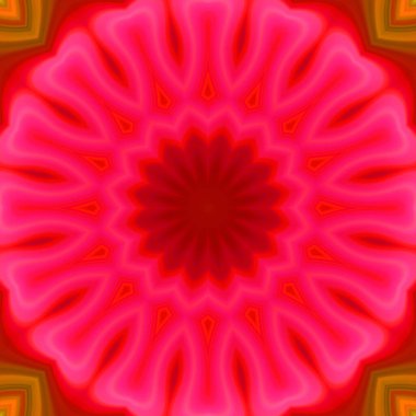 Esrarengiz neon soyut arka plan. Fantezi fraktal kavramı