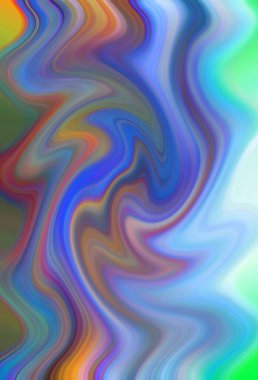 Esrarengiz neon soyut arka plan. Fantezi fraktal kavramı