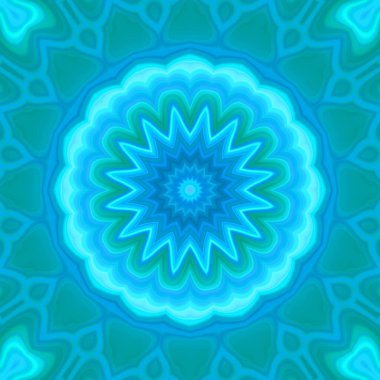 Esrarengiz renkli soyut arkaplan. Fantezi neon fraktal kavramı