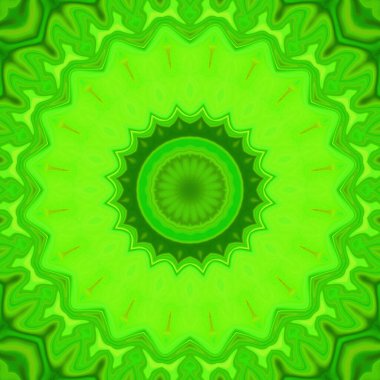 Esrarengiz neon soyut arka plan. Fantezi fraktal kavramı