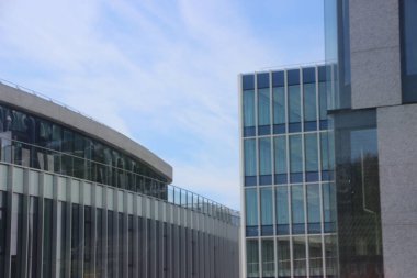 şehir konsepti, şehir manzarası arkaplan görüntüsü  