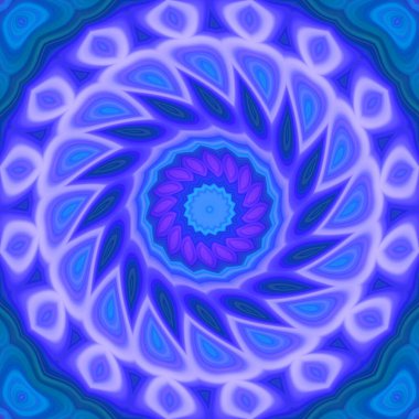 Esrarengiz neon soyut arka plan. Fantezi fraktal kavramı