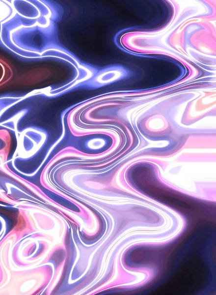 Esoterische Neon Glühende Fantasie Abstrakten Hintergrund — Stockfoto