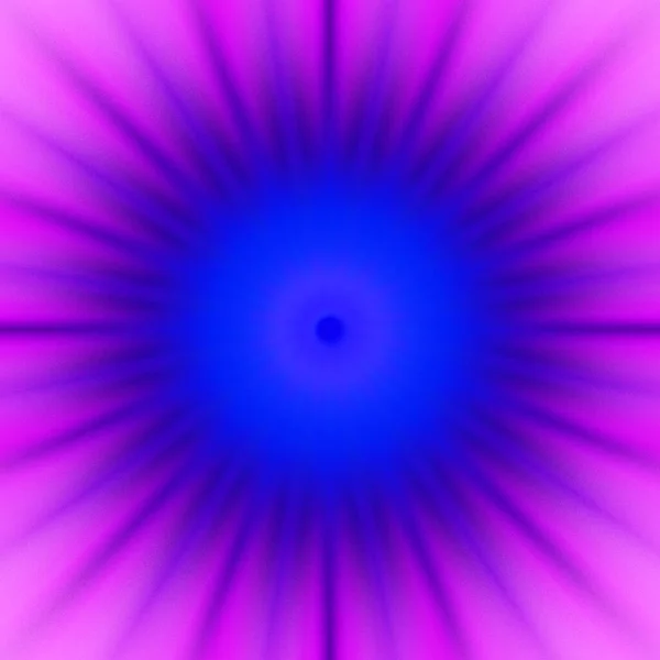 Ezoteruc Mágikus Neon Világító Geometrikus Mandala Fantasy Fraktál Absztrakt Háttér — Stock Fotó
