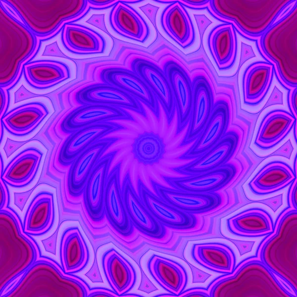 Fondo Abstracto Colorido Fantasía Mandala Concepto — Foto de Stock