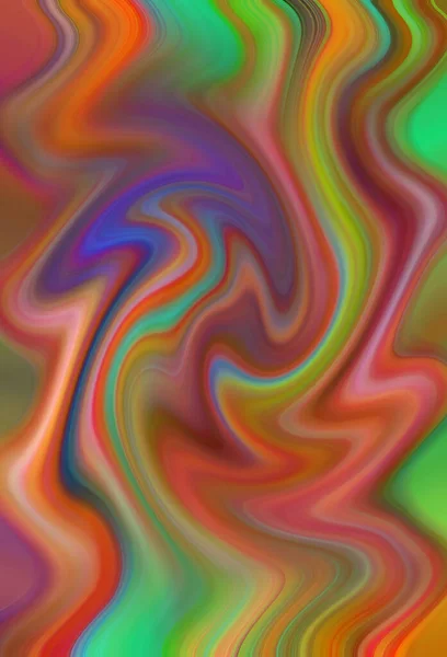 Esoterische Kleurrijke Abstracte Achtergrond Fantasie Neon Fractal Concept — Stockfoto