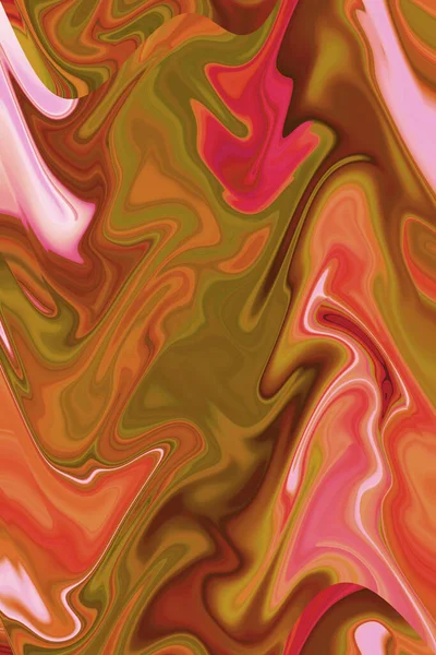 Красочный Абстрактный Фон Фантазная Фрактальная Концепция — стоковое фото