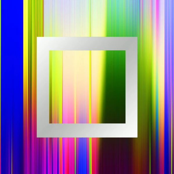 Abstrakte Bunte Weiße Rahmen Hintergrund — Stockfoto