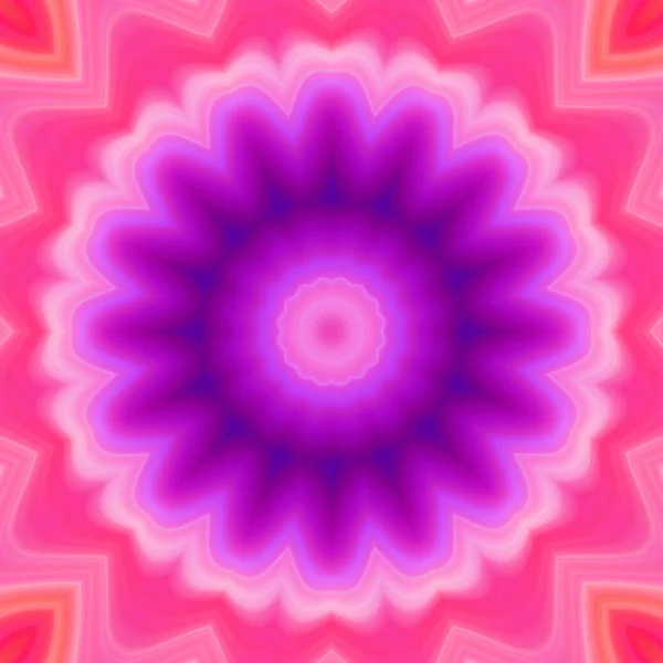 Fond Abstrait Coloré Concept Mandala Fantastique — Photo