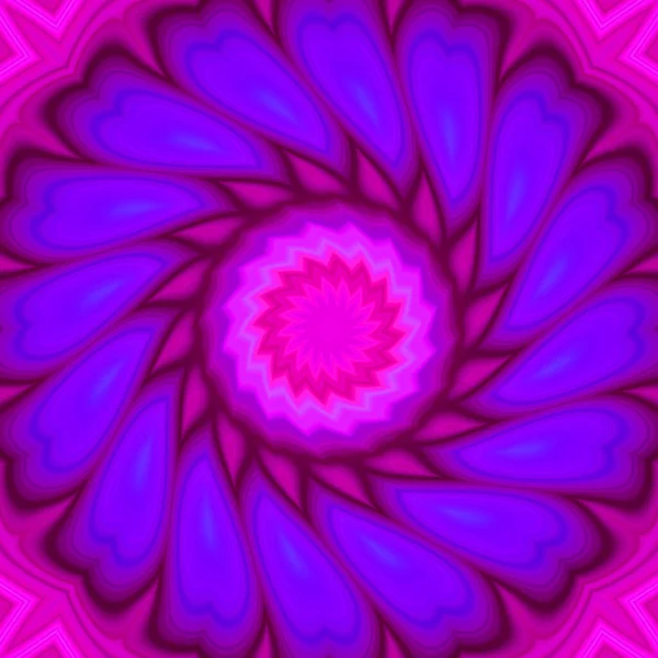 Fondo Abstracto Colorido Fantasía Mandala Concepto — Foto de Stock