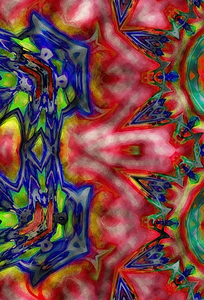 Красочный Абстрактный Фон Концепция Фантазии — стоковое фото