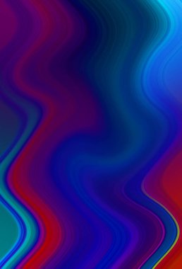 Esrarengiz neon soyut arka plan. Fantezi fraktal kavramı