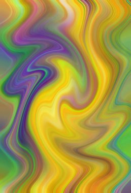 Esrarengiz neon soyut arka plan. Fantezi fraktal kavramı