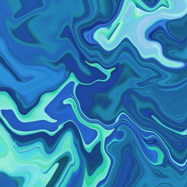 Soyut renkli neon ışıklı fantezi arka planı.  