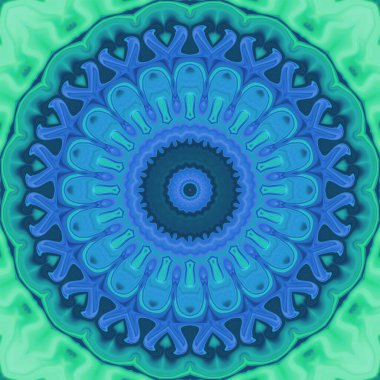 Renkli soyut arka plan. Fantezi neon fraktal kavramı