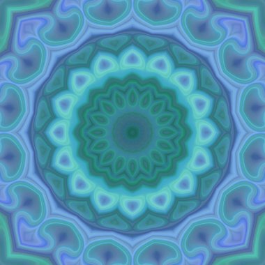 Esrarengiz neon soyut arka plan. Fantezi fraktal kavramı