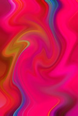 Esrarengiz neon soyut arka plan. Fantezi fraktal kavramı