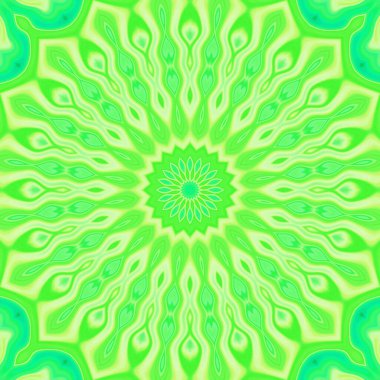 Esrarengiz neon soyut arka plan. Fantezi fraktal kavramı