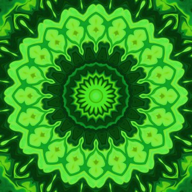 Soyut neon parıldayan fantezi arka planı. 