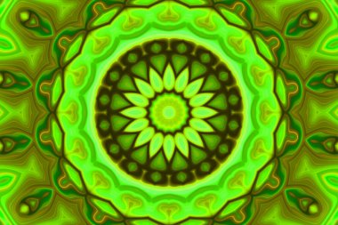 Renkli soyut arka plan. Fantezi neon fraktal kavramı