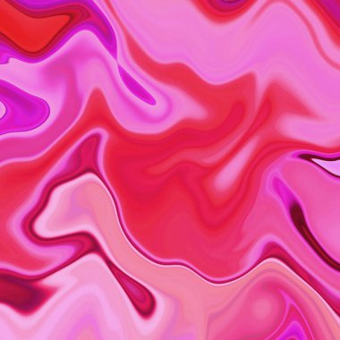 Esrarengiz neon parlayan geometrik soyut arkaplan. Fantezi fraktal kavramı