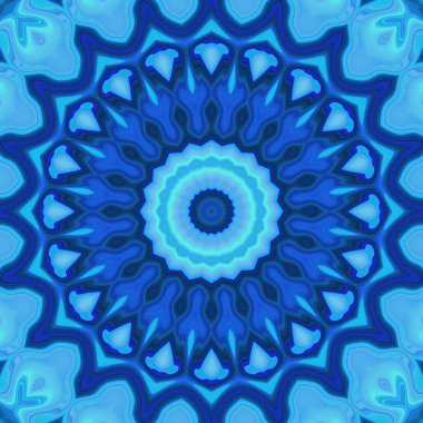 Esrarengiz renkli soyut arkaplan. Fantezi neon fraktal kavramı