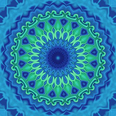 Soyut neon parıldayan fantezi arka planı.  