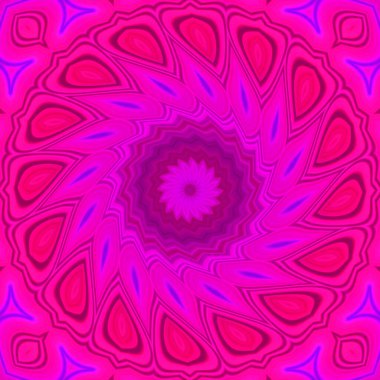 Esrarengiz neon soyut arka plan. Fantezi fraktal kavramı