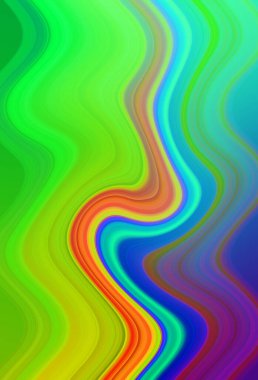 Esrarengiz neon soyut arka plan. Fantezi fraktal kavramı