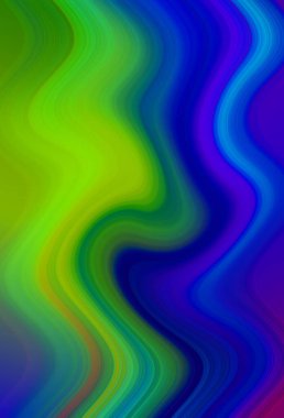 Esrarengiz renkli soyut arkaplan. Fantezi neon fraktal kavramı