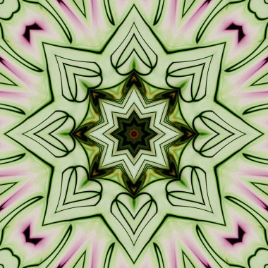 Renkli soyut arka plan. Fantezi fraktal kavramı