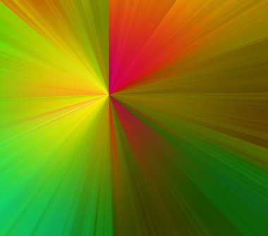 Esrarengiz neon parlayan geometrik soyut arkaplan. Fantezi fraktal kavramı