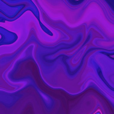 Esrarengiz neon parlayan geometrik soyut arkaplan. Fantezi fraktal kavramı